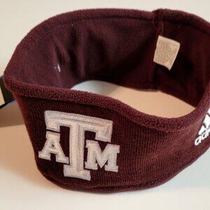 Adidas Texas A&M Headband Ear Warmer Burgundy New w/ Tags OSFM